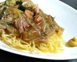 青椒肉絲風あん のパリパリかた焼き麺作り方23写真