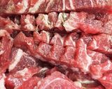 人参とピーマンと豚の炒め物/青椒肉絲風作り方1写真