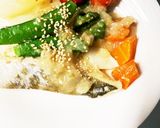 煮崩れしにくい鱈と野菜の塩だれ煮付け作り方14写真