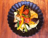 野菜たっぷりのディルソースパスタ作り方6写真