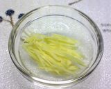水菜と生姜のおかか和え作り方1写真