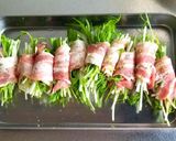 水菜の肉巻きサッパリ甘辛炒め作り方4写真