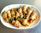 水菜の肉巻きサッパリ甘辛炒め作り方10写真
