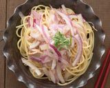 湘南レッドとツナの冷製パスタ作り方4写真
