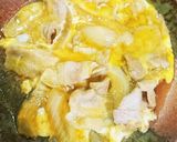 ふんわりとろり豚肉の卵とじ作り方3写真