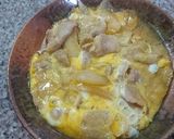 ふんわりとろり豚肉の卵とじ作り方4写真