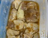 旨辛酢漬け鳥のニラもやし炒め作り方1写真