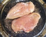 スモークチキン 平土鍋作り方3写真