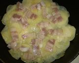 モチモチ　新ジャガとベーコンのチーズ焼き作り方2写真