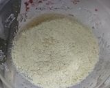 ★サイリウム南国風プリン　おから粉ケーキ作り方5写真