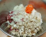 野菜たっぷり♥レタスしゅうまい作り方1写真