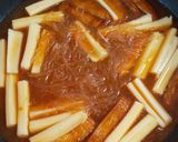 お腹も満足♥️ちくわぶで甘辛トッポギ風！作り方8写真