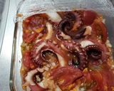 レンジde簡単！タコのトマト煮作り方4写真