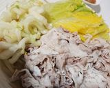 瑞々しい白菜の冷しゃぶ巻き巻作り方4写真