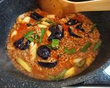 すぐ使える揚げナスとピーマンの麻婆作り方7写真