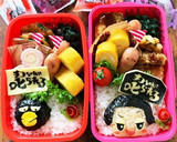 キャラ弁＊キョエちゃん＊ちょこんとお弁当作り方5写真
