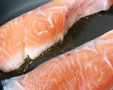 鮭の味噌だれ焼き　レモン風味で作り方3写真