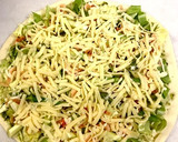桜えびと季節の野菜のジェノベーゼピザ作り方6写真