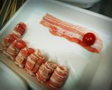 プチおかず♥️豚バラとミニトマトの串焼き作り方4写真