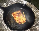キャンプ　スキレット　ジューシーチキン2作り方5写真