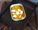 オリーブオイルとにんにく【男飯】作り方1写真