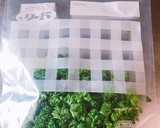 たくさんのパセリは冷凍保存で！作り方4写真