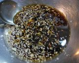 揚げなすのピリ甘辛酢♪たっぷり薬味で作り方3写真