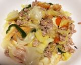 丼にも！豚そぼろの野菜炒め作り方7写真