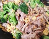 簡単！ブロッコリーと豚肉の中華風炒めもの作り方4写真