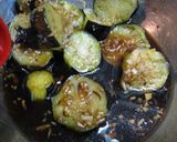 揚げなすのピリ甘辛酢♪たっぷり薬味で作り方6写真