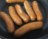 我流！ご飯の友のソーセージ炒め作り方2写真