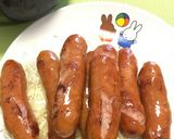 我流！ご飯の友のソーセージ炒め作り方6写真