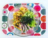 蕎麦サラダ。作り方4写真