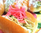カップ焼きそばロールパン作り方12写真
