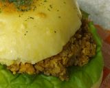 ほんのり甘い簡単お豆腐ブレッドバーガー♫作り方3写真