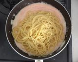 濃厚明太子クリームパスタ作り方5写真