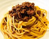 休日のお父さん専用ミートソースパスタ作り方12写真
