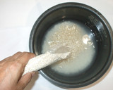 もち麦ご飯♪簡単炊飯器で50%もち麦作り方3写真