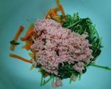 豆苗のゴママヨサラダ作り方5写真