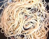 簡単☆納豆和風パスタ作り方3写真