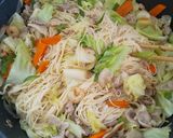 素麺チャンプル作り方9写真