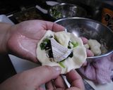 ぶたピー・シャンピン（中華風お焼き）作り方4写真