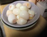 超簡単！とろ〜りうずらの半熟煮玉子作り方4写真