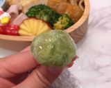 6月７日 チキンチーズ ハムリボン弁当作り方9写真