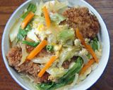 沖縄風かつ丼作り方3写真