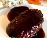 食パンでしっとり柔らかハンバーグ♪作り方9写真