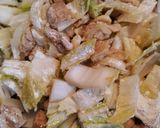 白菜大量消費〜キノコ鶏肉白菜のクリーム煮作り方6写真
