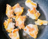 私の照り焼きチキン作り方3写真