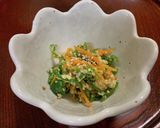 ピーマンと人参の高野豆腐で作る白和え作り方9写真