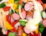 ウインナーと野菜の甘酢炒め作り方5写真